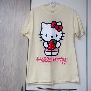 Hello Kitty by Sanrio , Kitty with strawberry T-shirt